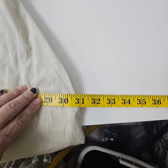 Zara ZW Collection Creased Dress Belt Sz Xsmall Beige Minimalist Midi Versatile - Picture 7 of 10